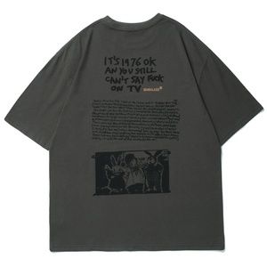 OVERSIZED Aelfric Eden Fun Animal Print Tee- Gray